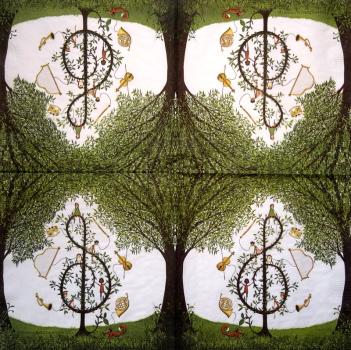 097 Nostalgia - 4-ply - Sniff - Handkerchief